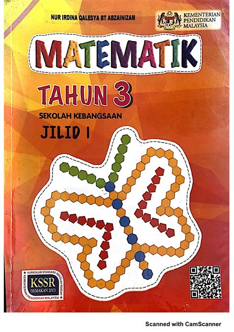 BUKU AKTIVITI MATEMATIK TAHUN 3.